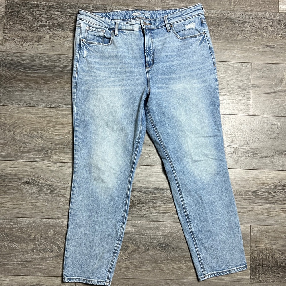 Old Navy High Rise Power Straight Secret-Slim-Pockets Size 16